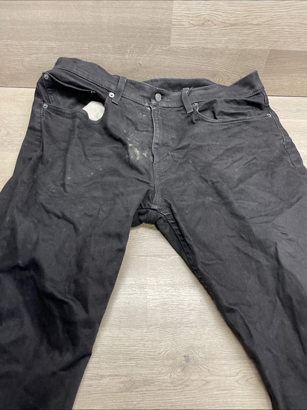 Levi's Men's Black Relaxed Jeans C45